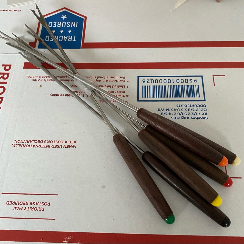 Vintage Fondue Forks